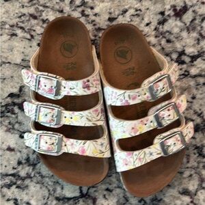 Toddler floral Birkenstocks